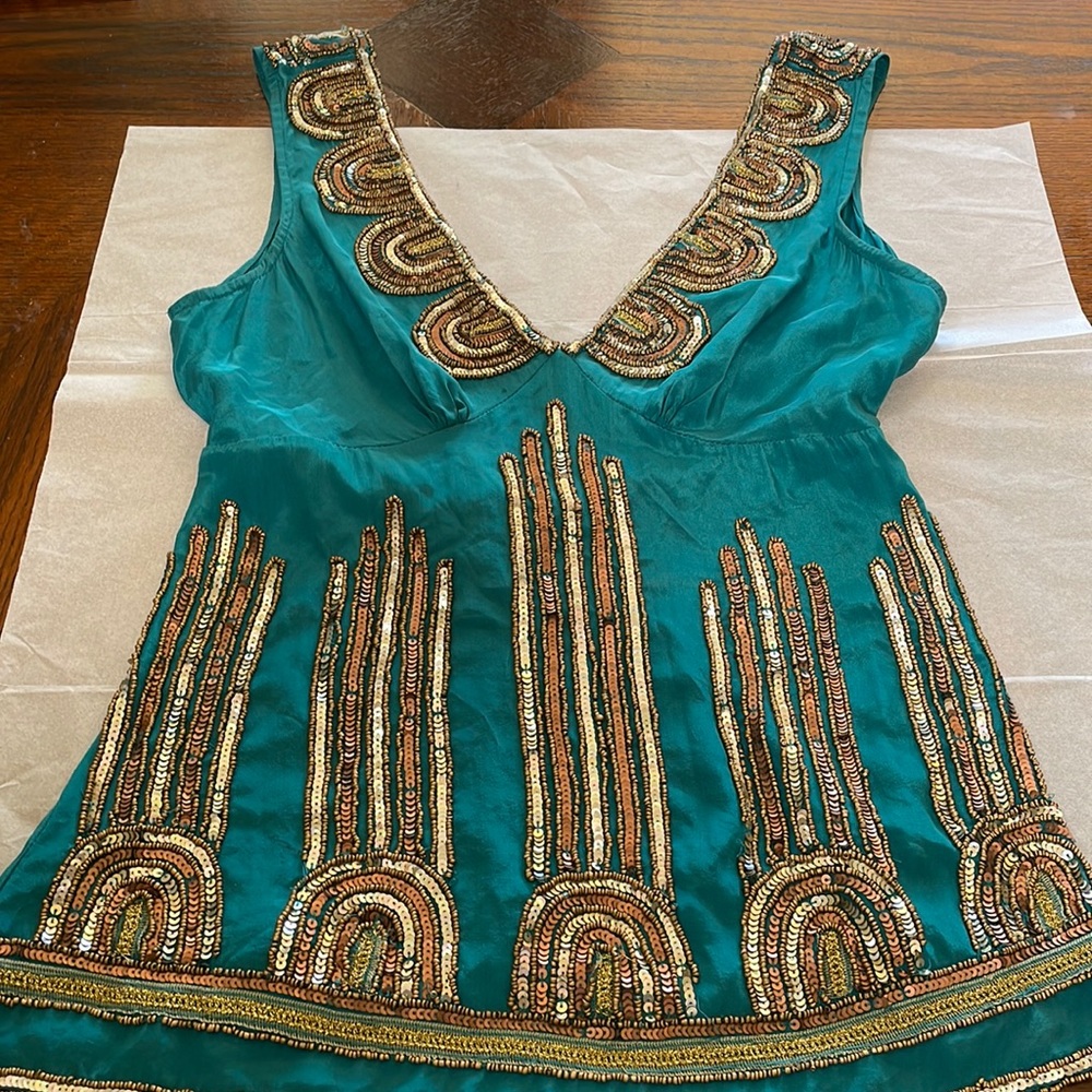Tracy Reece Blouse Beautiful 💯% Silk - Picture 2 of 11
